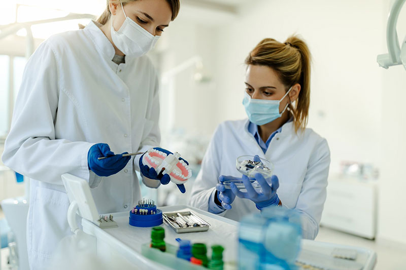 Hands-on dental assistant training